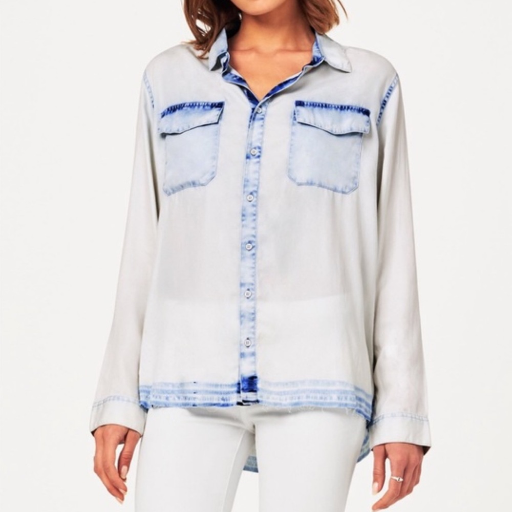 DL1961 Mercer & Spring distressed shirt sz small